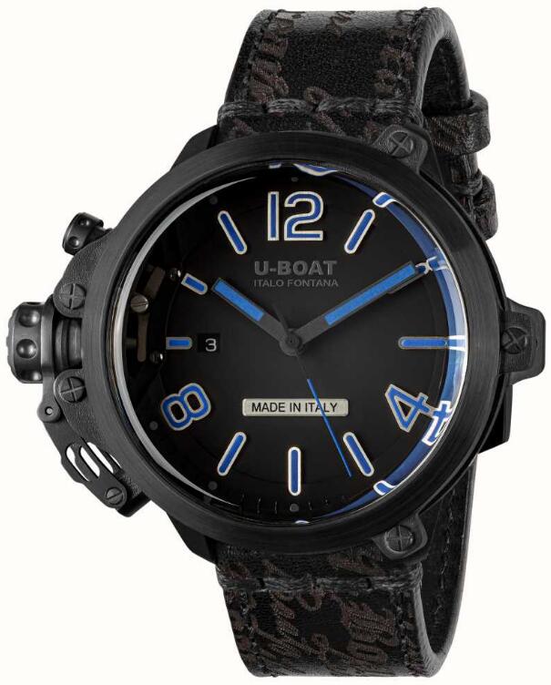 U-BOAT Capsule 50mm Black PVD Limited Edition 8806 Replica Watch